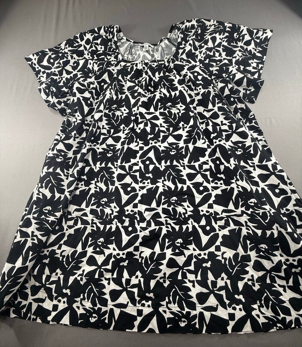 Free Assembly Women’s XL Black & White Floral Dress